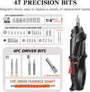 Kit Destornillador Inalámbrico Eléctrico