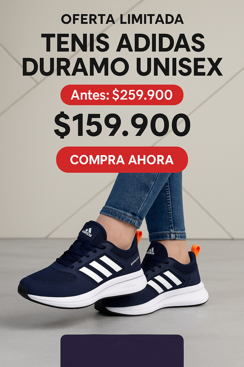 ⭐ ¡Últimos Pares! Duramo Unisex al Precio MÁS BAJO del Año 🔥👟