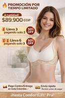 Brasier ComfortLift™ sin Aros – Ultra Cómodo y Modelador