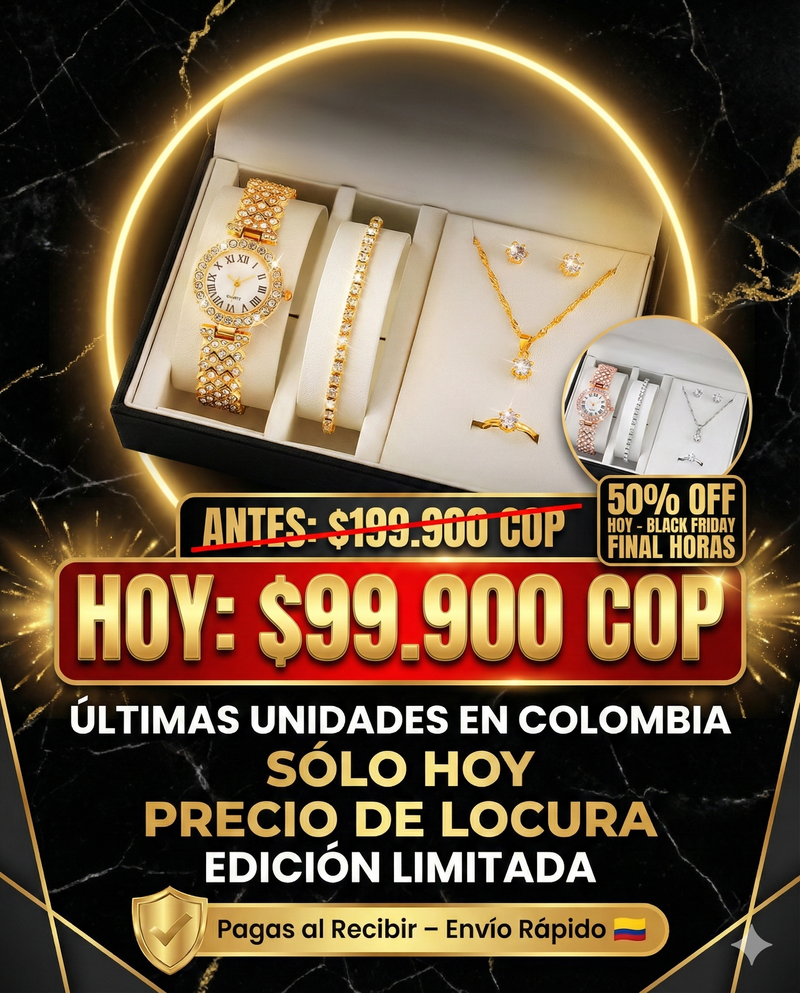 GoldenLuxe™ Set 6-en-1