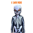 Disfraz de Esqueleto que Brilla en la Oscuridad (¡Edición Halloween!)