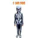 Disfraz de Esqueleto que Brilla en la Oscuridad (¡Edición Halloween!)