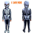Disfraz de Esqueleto que Brilla en la Oscuridad (¡Edición Halloween!)